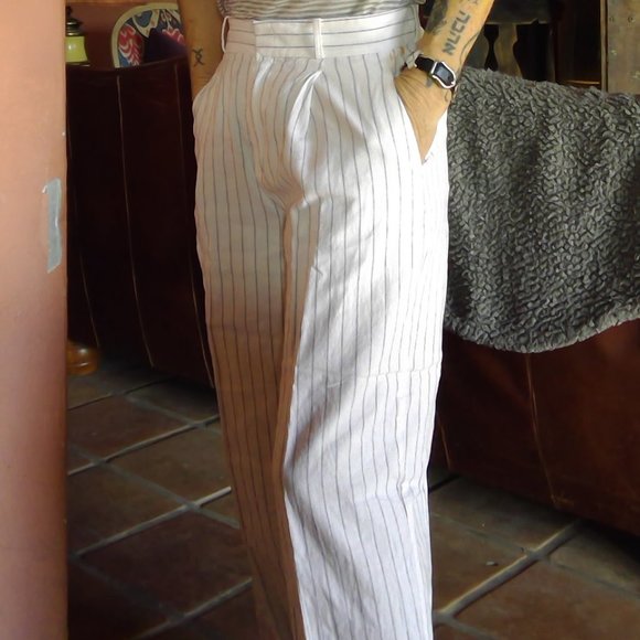 Unigold light pin stepped trousers. Super comfortable with elastic rear waist. - Picture 1 of 5